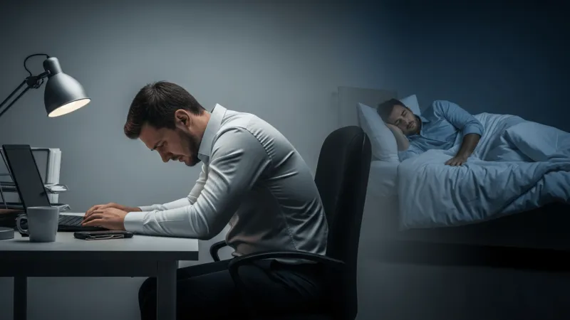 هل الجلوس الخاطئ يسرق نومك؟ خبراء يربطون بين "عنق التقنية" والأرق