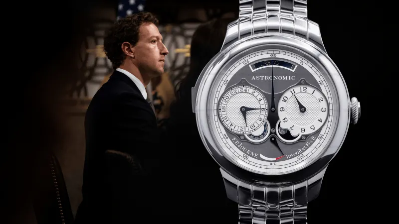  مارك زوكربيرغ يظهر بساعة إف بي جورن النادرة.. كم سعرها؟ (فيديو)