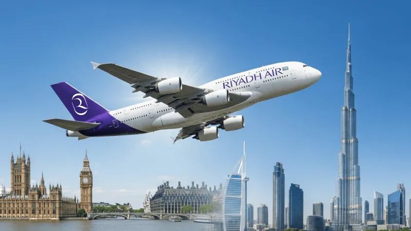 من لندن إلى دبي.. خطة توسعية طموحة لـ "طيران الرياض"