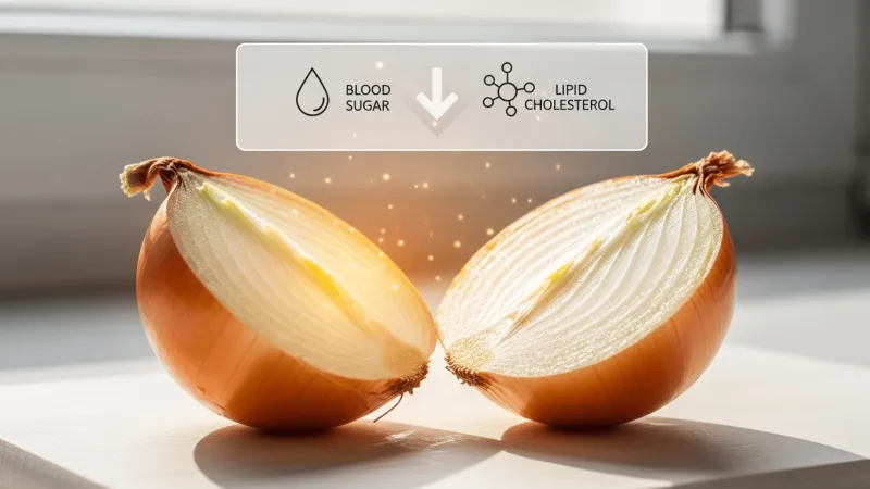 دراسة: البصل يساعد في خفض سكر الدم والكوليسترول.. إليك الطريقة