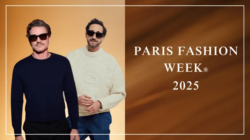 بيدرو باسكال وأدريان بارودي يضيئان أسبوع الموضة في باريس