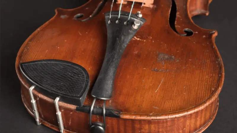 كمان أينشتاين يحقق رقمًا قياسيًا في مزاد علني نادر 