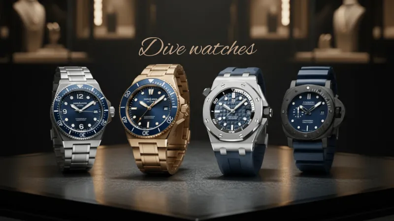 أعماق من الفخامة: أفضل ساعات الغوص 2025 بين الأناقة والمتانة