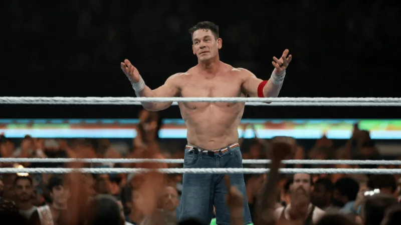 جون سينا يتألق في "كراون جول" ويُلمّح لاقتراب اعتزاله (فيديو)