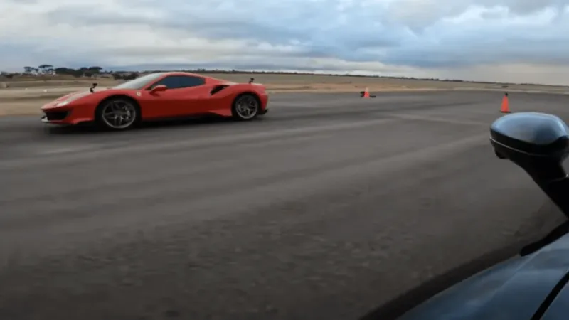 فيراري 296 GTB تتفوق على 488 بيستا سبايدر في اختبار سرعة حاسم