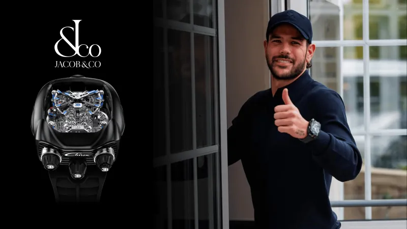 ثيو هيرنانديز يخطف الأنظار بساعة جاكوب آند كو بوغاتي شيرون توربيون.. كم سعرها؟