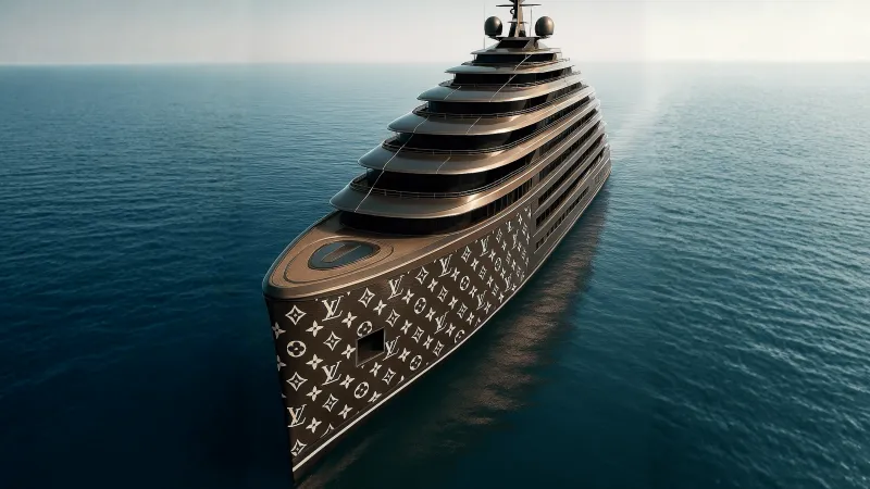 لويس فويتون تكشف عن يخت فخم بقيمة 750 مليون دولار يعيد تعريف الفخامة