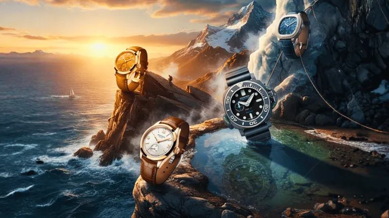 ساعات غير تقليدية بروح المغامرة لعام 2025