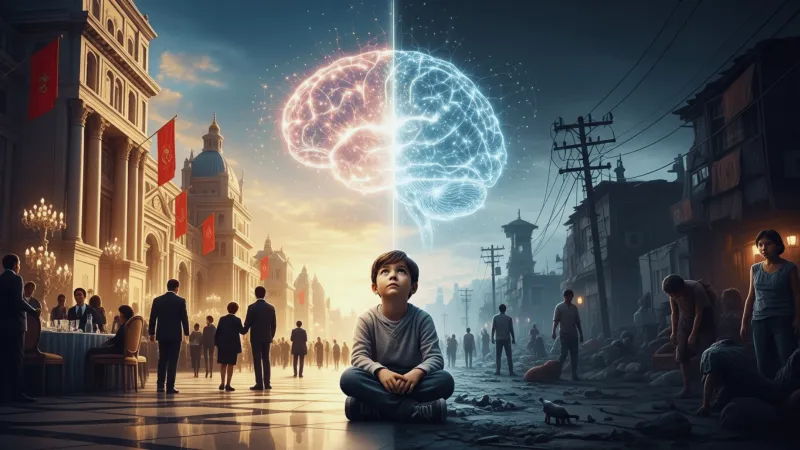 دراسة صادمة: عدم المساواة الاقتصادية يغير بنية دماغ الأطفال