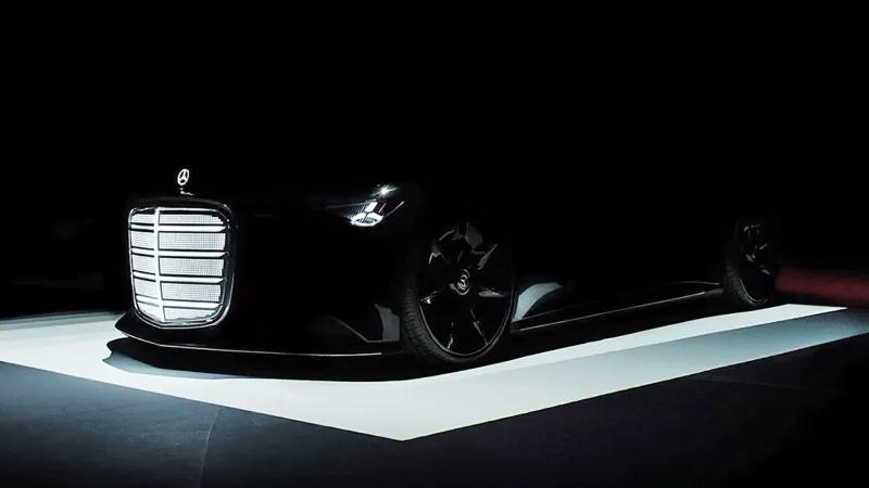 مرسيدس كوبيه الجديدة تظهر بتصميم ثوري يمزج الماضي بالمستقبل