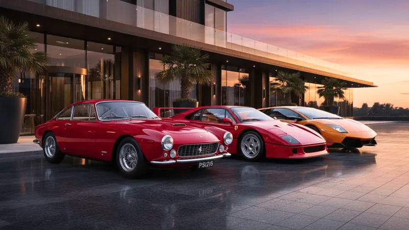 أيقونات للسرعة والفخامة: 5 أساطير نادرة تتألق في مزاد Collecting Cars