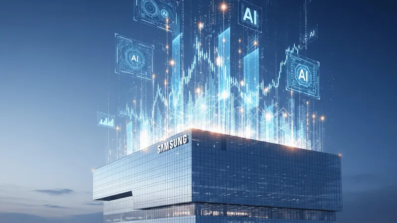 الذكاء الاصطناعي  يتسبب في صعود مذهل لأرباح سامسونغ.. كم بلغت أرباحها؟