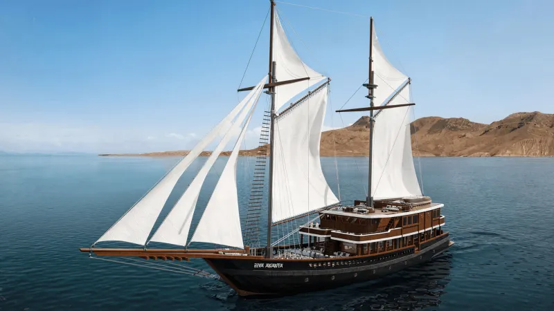 يخت جيفا أنانتا: مزيج من الحرفية الإندونيسية والتصميم المعاصر بطول 62 مترًا