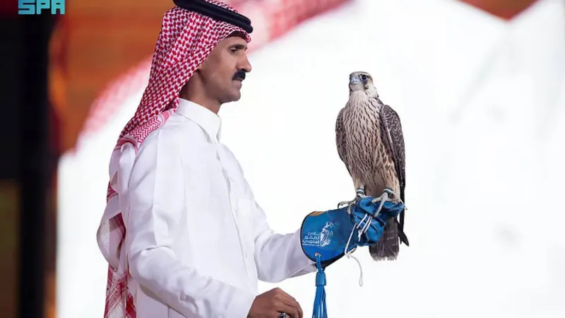 بيع ثلاثة صقور بـ399 ألف ريال في الليلة العاشرة من مزاد الصقور السعودي