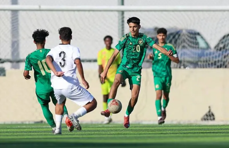 الأخضر تحت 16 عامًا يقتنص الفوز من العراق في بطولة غرب آسيا