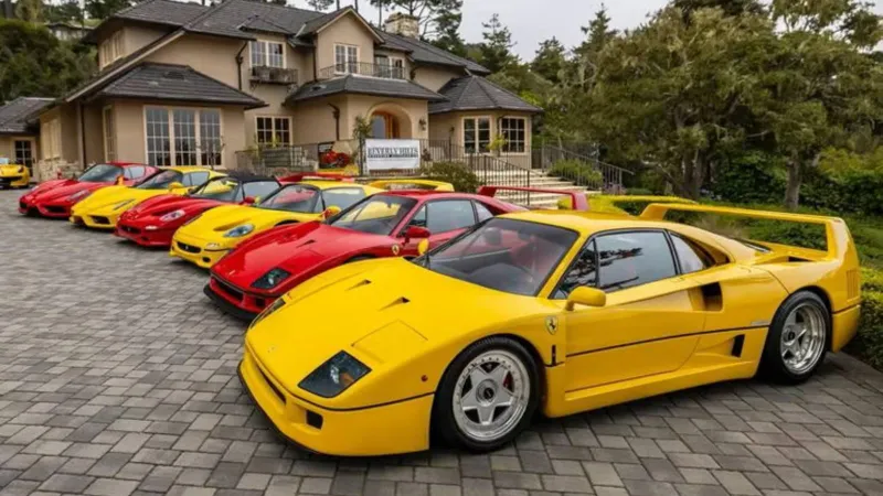 من الكاتشب إلى الخضروات.. أغرب تصنيف لمجموعة فيراري على الإطلاق