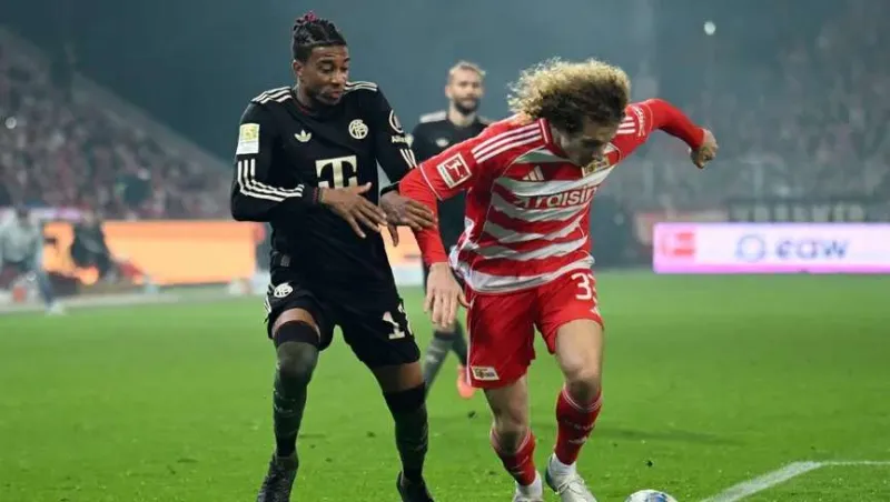 بايرن ميونيخ يفقد أول نقطتين هذا الموسم في تعادل مثير مع يونيون برلين (فيديو) 