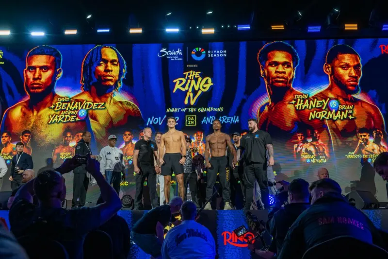 اجتياز جميع المقاتلين الوزن الرسمي قبل ليلة الأبطال في The Ring IV