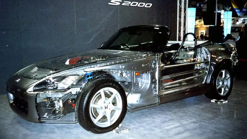 "هوندا" تقدّم نسخة شفافة من S2000 بعد 20 عامًا