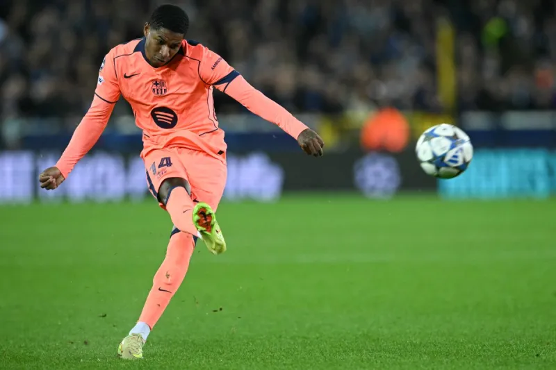 قبل انتقالات يناير.. برشلونة يقيم تجربة راشفورد 