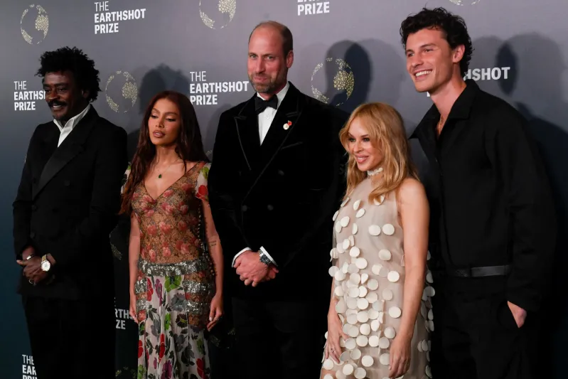  الأمير ويليام يستقبل النجوم العالميين في اختتام جائزة إيرثشوت في ريو دي جانيرو