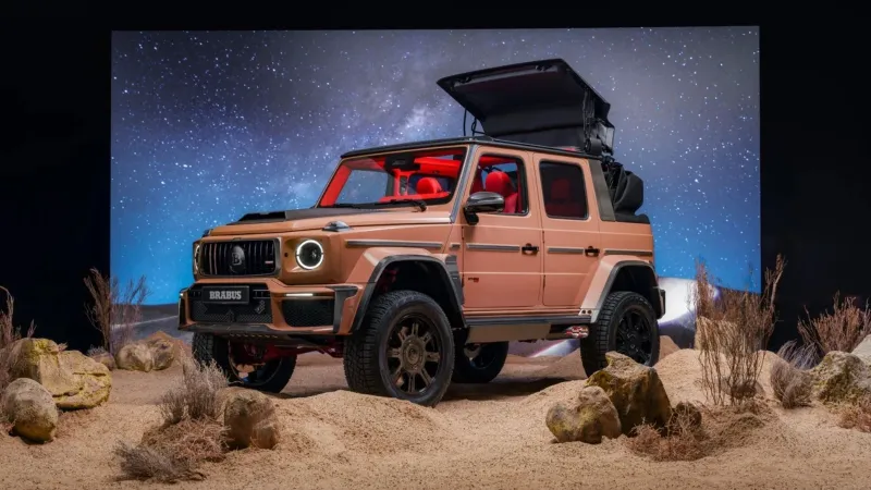 عودة الأسطورة بشكل جديد.. برابوس تُطلق G-Class Cabrio﻿ بقوة 800 حصان (فيديو)
