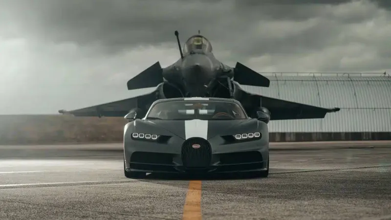 مصادرة سيارة بوغاتي ومنع سائقها من القيادة 10 أعوام… ما القصة؟ (فيديو)