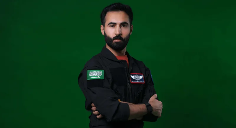 الطيار السعودي عبدالله القبلان:  أخفيت شغفي 15 عامًا..  واليوم أُحلّق مع الأخضر في بطولات العالم