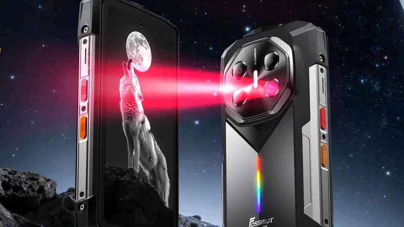 Fossibot F113: أول هاتف بكاميرا ليلية ترى في الظلام لعمق 50 متراً وبطارية خارقة