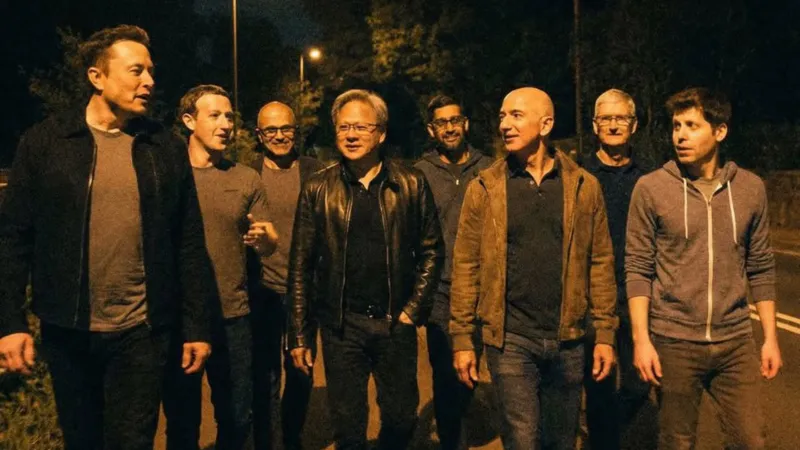 صور "فرقة التريليون دولار".. حقيقة أم ذكاء اصطناعي؟