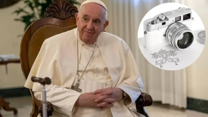 كاميرا البابا فرانسيس تحصد 7.5 مليون دولار مزاد مثير بفيينا.. فما السر؟