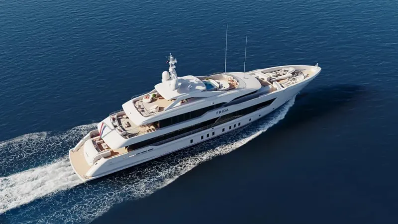 Heesen تعلن عن أحدث إبداعاتها: يخت "Frida" الفاخر يقترب من الإبحار