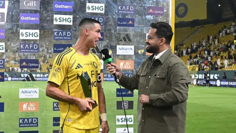 رونالدو بعد الثنائية: قلبي كان يخفق أثناء الركلة وهدفي الدوري (فيديو) 