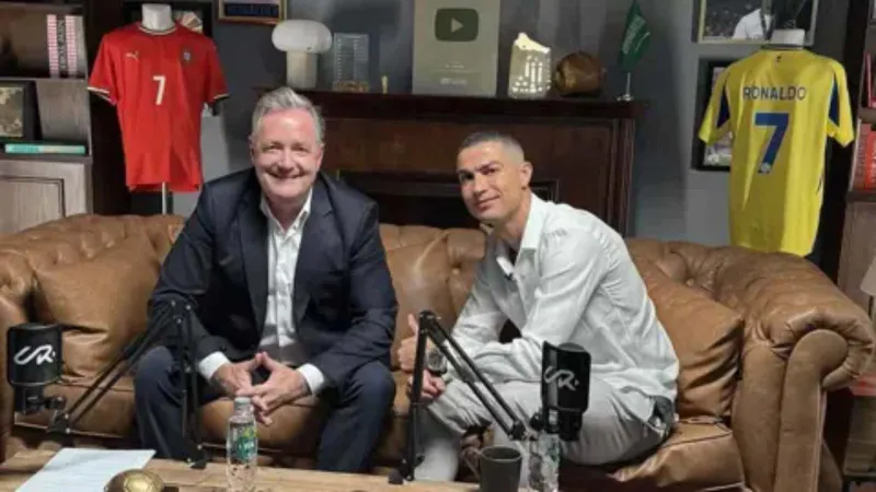 رونالدو يفتح خزائن أسرار حياته ومسيرته في مقابلة حصرية مع بيرس مورغان (فيديو)
