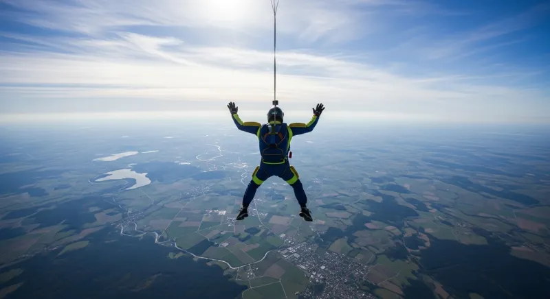 قافز سويسري ينجو من موت محقق بعد اصطدامه بجرف في البرازيل (فيديو)