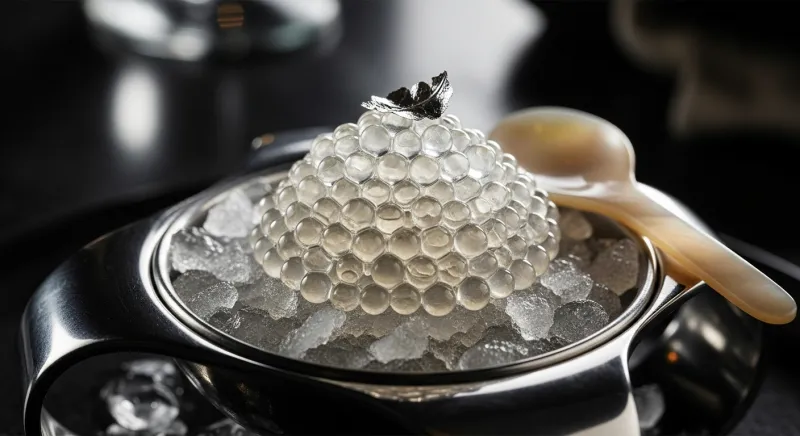 حين تُؤكل الندرة وتُذاق الرفاهية المطلقة: كافيار ألماس قمّة الفخامة الحسّية