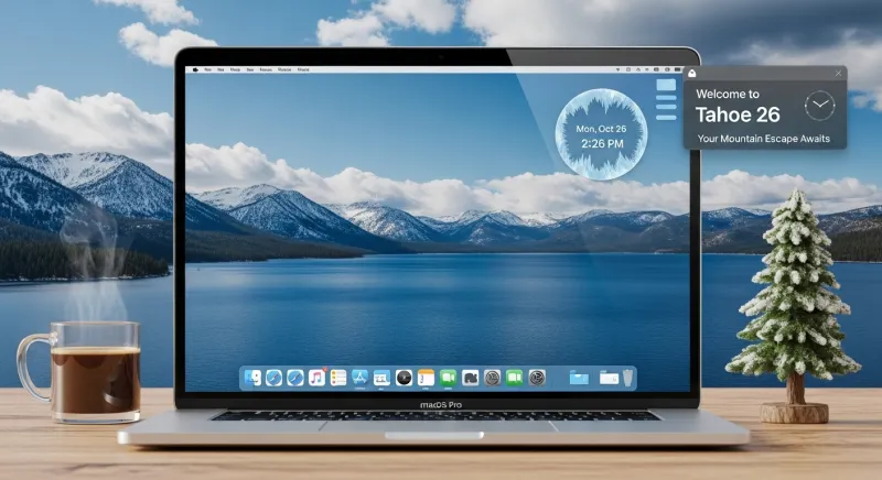 إطلاق أول نسخة تجريبية عامة من تحديث macOS Tahoe 26.2