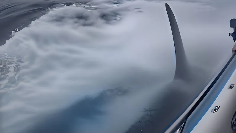 لحظات مثيرة: حيتان تهاجم مركبًا في محاولة لإسقاطه (فيديو)