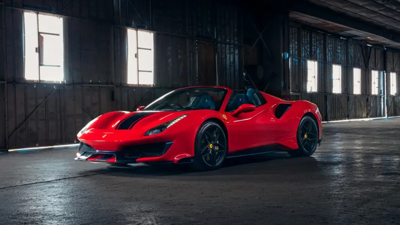 نسخة نادرة من فيراري 488 بيستا سبايدر 2019  للبيع في مزاد سوذبي.. وهذا سعرها المتوقع