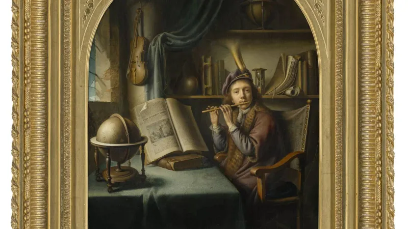 لوحة غيريت دو النادرة تُعرض لأول مرة منذ 125 عامًا في مزاد 