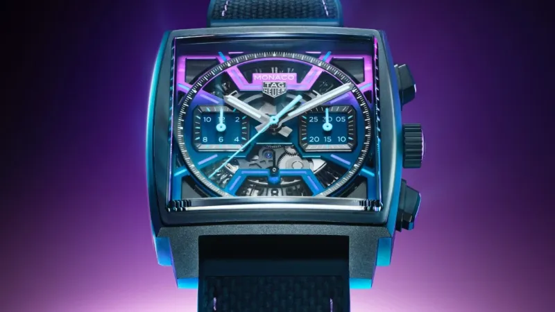 إصدار خاص من ساعة تاغ هوير Monaco يظهر بروح لاس فيغاس.. ما التفاصيل؟
