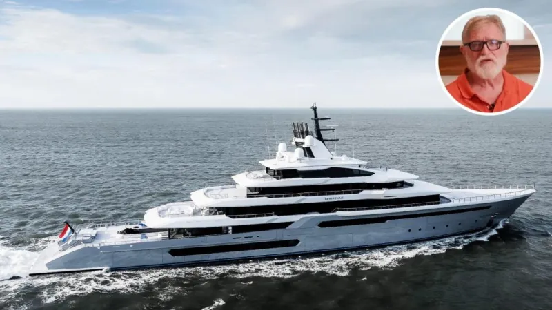 منصة بحرية مبتكرة: يخت "ليفياثان" الجديد لغابي نيويل يدمج الترفيه مع البحث العلمي
