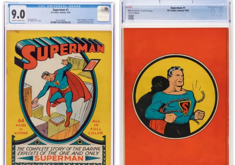 يصل سعرها لـ 6 مليون دولار.. ثلاثة أشقاء يكتشفون نسخة نادرة من "سوبرمان"