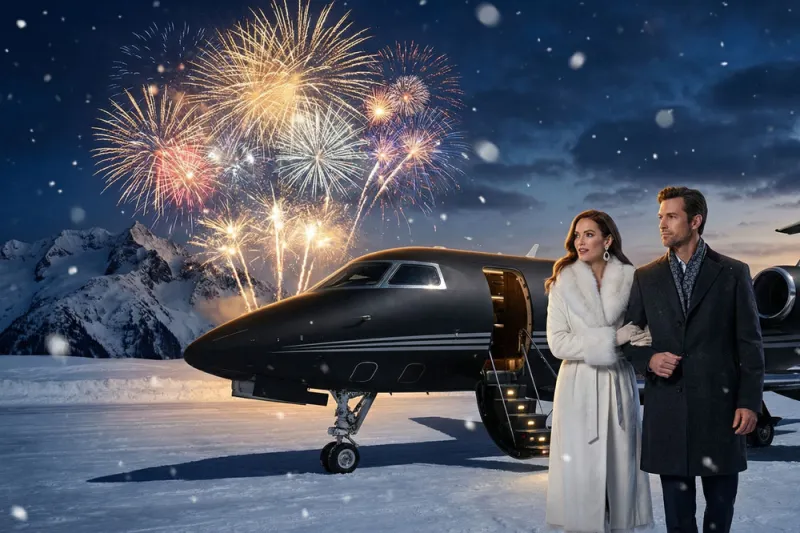 ذروة الترف.. رحلة عبر القارّات لمطاردة منتصف ليل العام الجديد