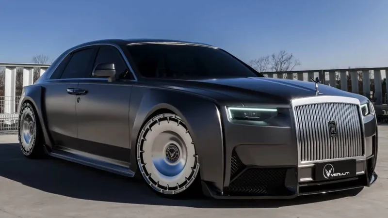 الكشف عن "رولز-رويس جوست فانتا" المعدلة بتوقيع فينوم بلاك.. كم سعرها؟
