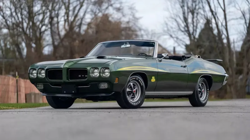 الوحيدة من نوعها.. Pontiac GTO Judge موديل 1970 تعود إلى المزاد بقيمة خيالية