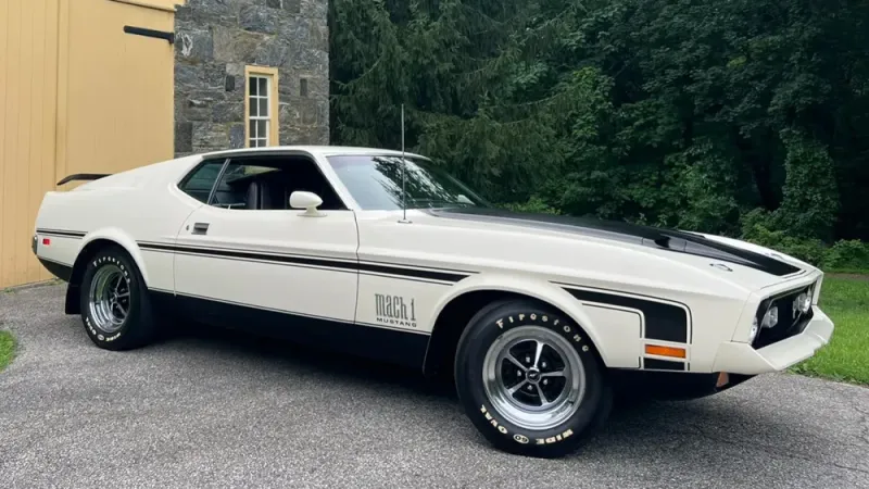 عرض التحفة السبعينية النادرة "Ford Mustang Mach 1" في مزاد مفتوح