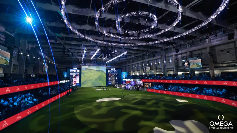 أوميغا تمسك بإيقاع اللعبة: ضابط الوقت الرسميّ لدوري الغولف الجماعي TGL