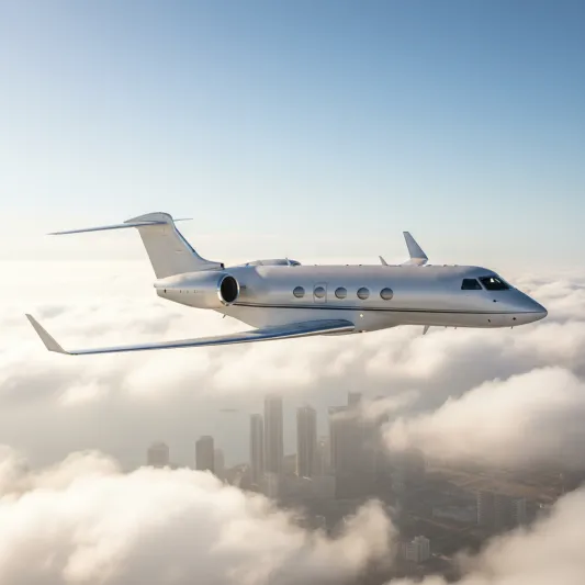 الرفاهية تحلّق عاليًا: عندما يلتقي الأداء بالفخامة في الطائرات الخاصة