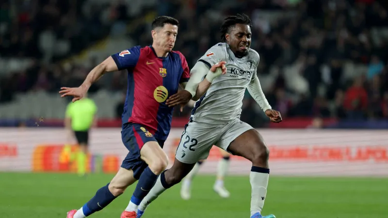 التشكيلة المتوقعة لمباراة برشلونة ضد أوساسونا في كامب نو